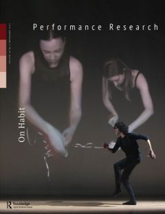 Front cover of Performance Research: Volume 28 Issue 6 - On Habit